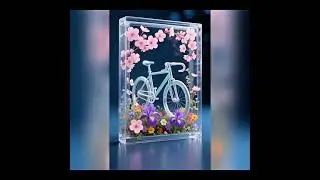 Viral Ai Video Transparent CycleASMRVideo #SurrealArt #8KVideo #VisualASMR #DigitalArt #CrystalCycle