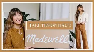 FALL MADEWELL TRY ON HAUL!! The BEST pieces to get for fall - sweaters, jackets, handbags, denim!