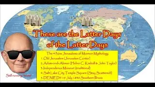 LDS MORMON CHURCH NEW COMMANDMENT FOR MILLENNIAL NEW JERUSALEM! STAY WHERE YOU ARE & DIE!!!