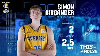📊Player Profile: Simon Birgander (#FIBAWC)