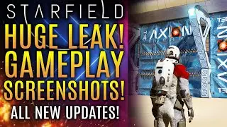 Starfield - HUGE LEAK Reveals New Gameplay Images and All New Info and Updates!