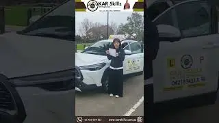 Amy Vietnamese to Australian licence 1st attempt