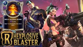 HEXPLOSIVE BLASTER ! Jayce , Ezreal & Funsmith Deck - Legends of Runeterra - The Path of Champions