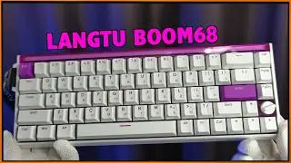 Магнитка за 3к с необычным плейтом и баром подсветки - Langtu Boom68 #Langtu #клавиатура
