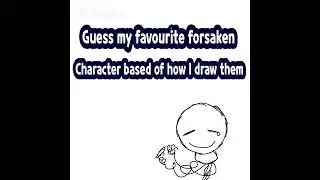 Guess my favourite forsaken character based off how I draw them #forsaken