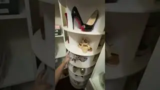 Darazfinds - Tier Rotating Shoe Rack Tower #darazlovers #darazfinds