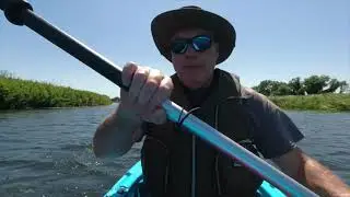 The River Lark at Isleham kayak trip