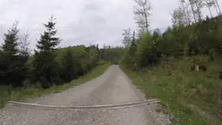 Podjazd rowerem na Skrzyczne