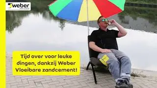 Traditioneel zandcement vs. Weber Vloeibare zandcement