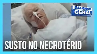 Idosa dada como morta acorda no necrot&eacute;rio e fam&iacute;lia cobra explica&ccedil;&otilde;es