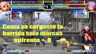 Kof 2002 - Mary combo 100% tutorial (agarra a todos)