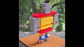 #legolover #childartist #lego #creativity #challenge #robot #legorobots #mind #engaged #nophone