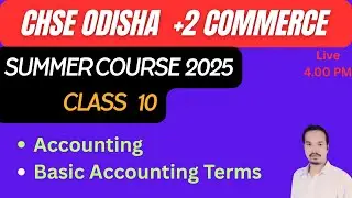 plus two first year Accounting class 2025 // Accounting