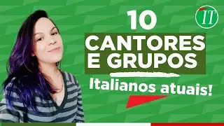 10 cantores e grupos italianos atuais para conhecer!🎻🎤 [Música italiana]