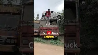 Car Vs Truck😨|Jump|Parkour #parkour #jump