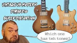 Vintage vs Modern Dimarzio Super Distortion!