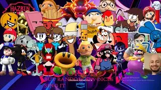 Poison (Hazbin Hotel) but random AI voices sing it