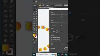 Equally Space Objects in Illustrator #shorts #illustrator #objects