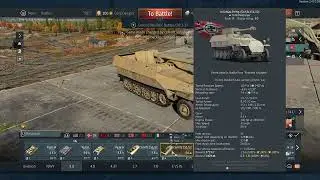 War thunder lineup showcase! German 3.3 (battle of Stalingrad) realistic battles lineup. 