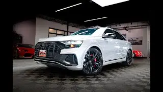 2020 Audi SQ8 Quattro Premium Plus! Twin Turbo V8! Sport S Package, Black Optic Package and more!