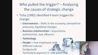 Strategic Change Management: Organisational aspects