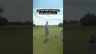 The BEST Drill To Eliminate Early Extension 🤝⛳️