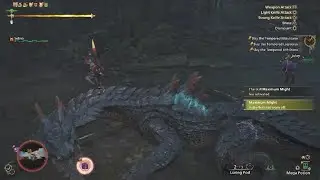 MH Wilds. Slayin' 9⭐ Lagi so fast he doesn't go underwater! 😆