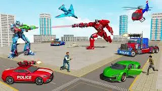 Police Truck Robot Game &ndash; Dino