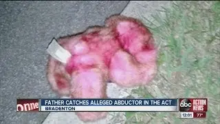 Parents say a man used a teddy bear to lure their 5-year-old daughter