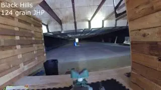 9mm 124 grain Match and Duty Ammo Accuracy Test