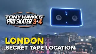 Tony Hawk's Pro Skater 3+4 London Secret Tape Location