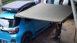 Side Awning universal semua jenis mobil 👌