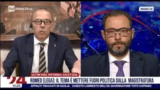 Stefano Patuanelli a inside24, Rai News24 5/11/2025