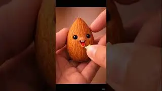 This Almond Has a Face 😮 | Realistic AI Food Animation You Must See