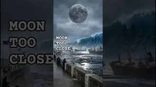🎬 AI Cinema: What If The Moon Was Closer? 🌕🌊 | #shorts