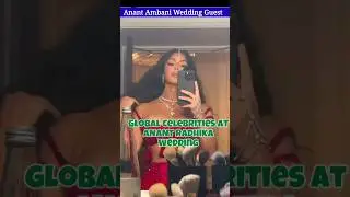Anant Radhika Wedding Guest | Ambani reception #ambani #facts #shorts #nkfactss