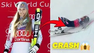 Lindsey Vonn injury Update | Lindsey Vonn suffers injury one week before Olympics