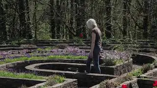 Labyrinth: a walking meditation at Derrynagittah, Ireland
