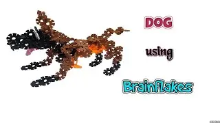 Как собрать собаку с помощью Brain Flakes | Пошаговые инструкции Brain Flakes | Видеоролики с детскими игрушками