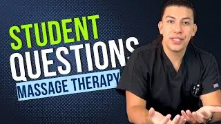 Answering Massage Therapy Student's Questions on YouTube