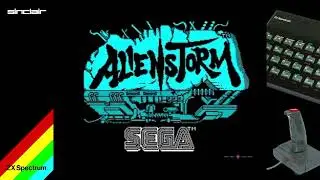 Alien Storm (ZX Spectrum/1990) (Gameplay)