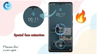 Funtouchos 12 Special face animation theme for vivo and iqoo
