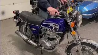 1974 HONDA CB250 | MATHEWSONS CLASSIC CARS | 21 & 22 OCTOBER 2022