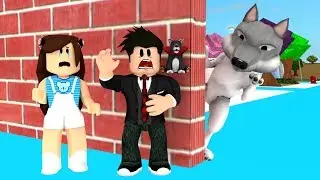 O LOBO MAU QUE PEGAVA BEBÊS | Roblox - Adopt and Raise a Baby
