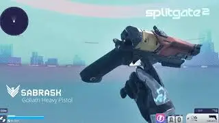 sabrask goliath heavy pistol - splitgate: arena reloaded