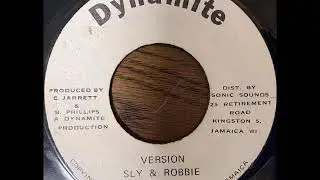 BOSANOVA /  PETER METRO & LADY ANN / VERSION SLY & ROBBIE / DYNAMITE / REGGAE / 7inch vinyl record