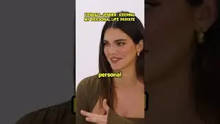 Kendall Jenner Unveils the Secrets of Her Private Life! 🤫✨