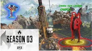 APEX LEGENDS SEASON 3 RANKED MODE GAMEPLAY(INT. CRYPTO-The surveillance expert)