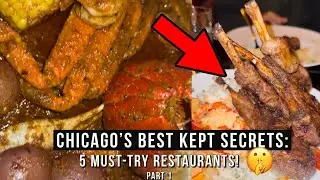 🤤🔥5 Must-Try Chicago Restaurants! 🍴 Part 1: Cuban, Peruvian, Black-Owned, Italian, Seafood & More