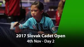 2017 Slovak Cadet Open, ITTF Junior Circuit - Day 2